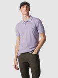 Rodd & Gunn The Gunn Cotton Slim Fit Short Sleeve Polo Shirt, Lilac