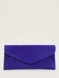 John Lewis Weaved Clutch Bag, Navy