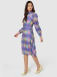 Closet London Pastel Dress, Purple