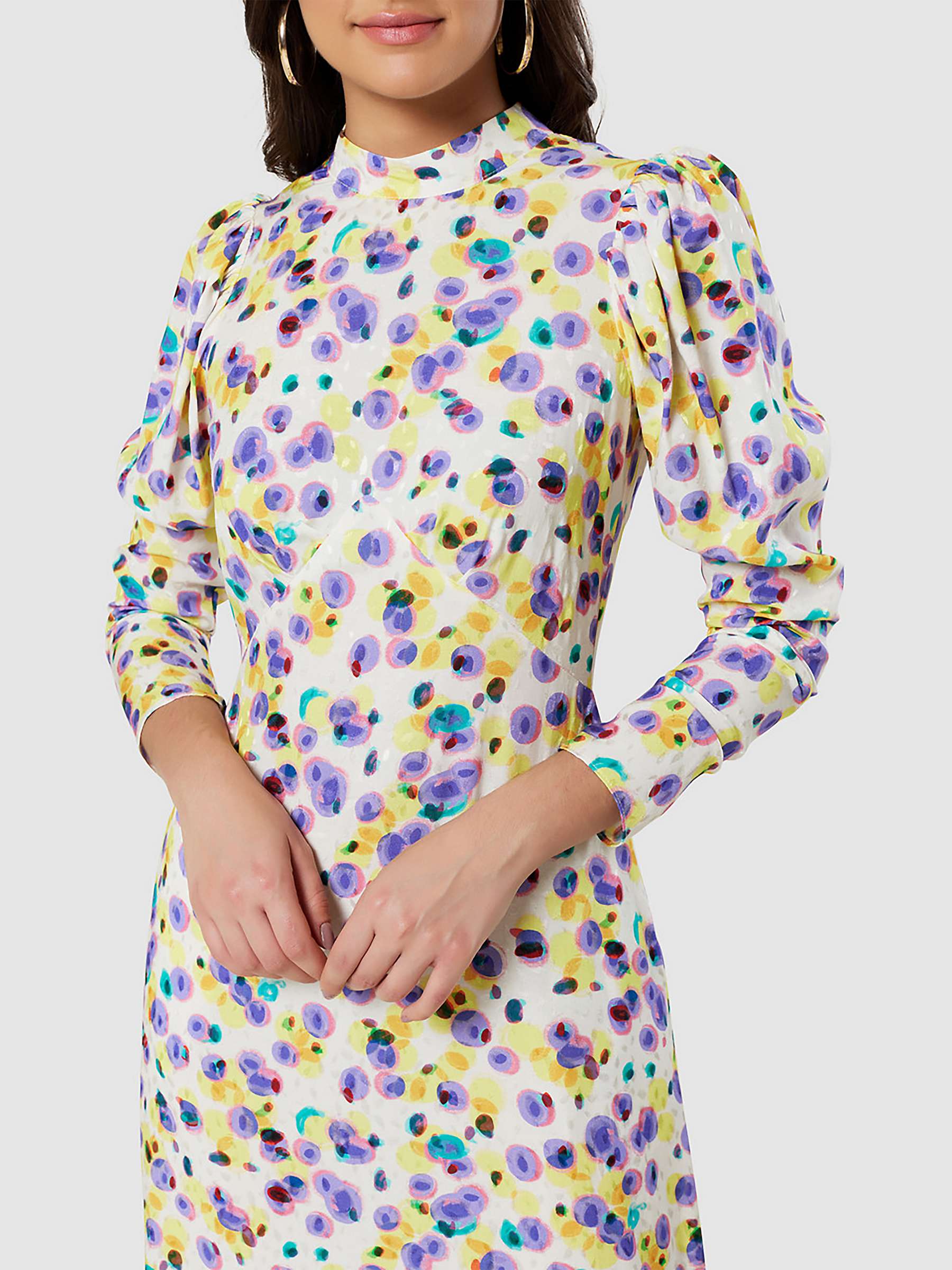 Buy Closet London Spot Midi Dress, Multi Online at johnlewis.com