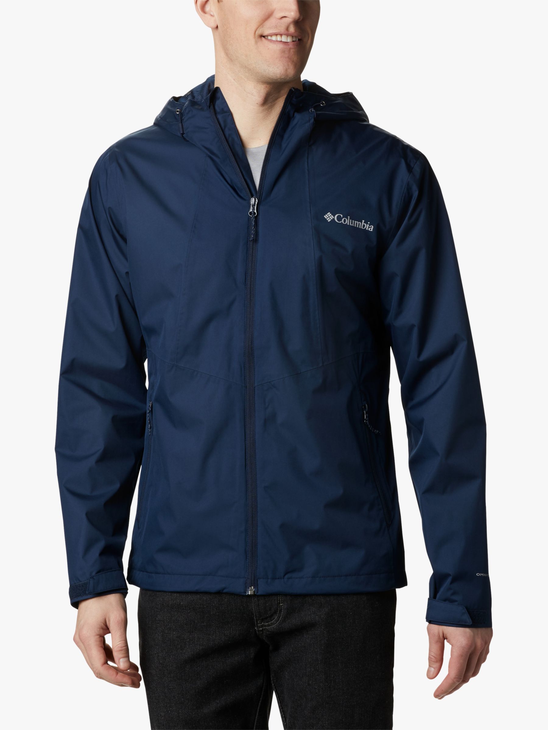 Columbia Rain Jacket, Collegiate Navy