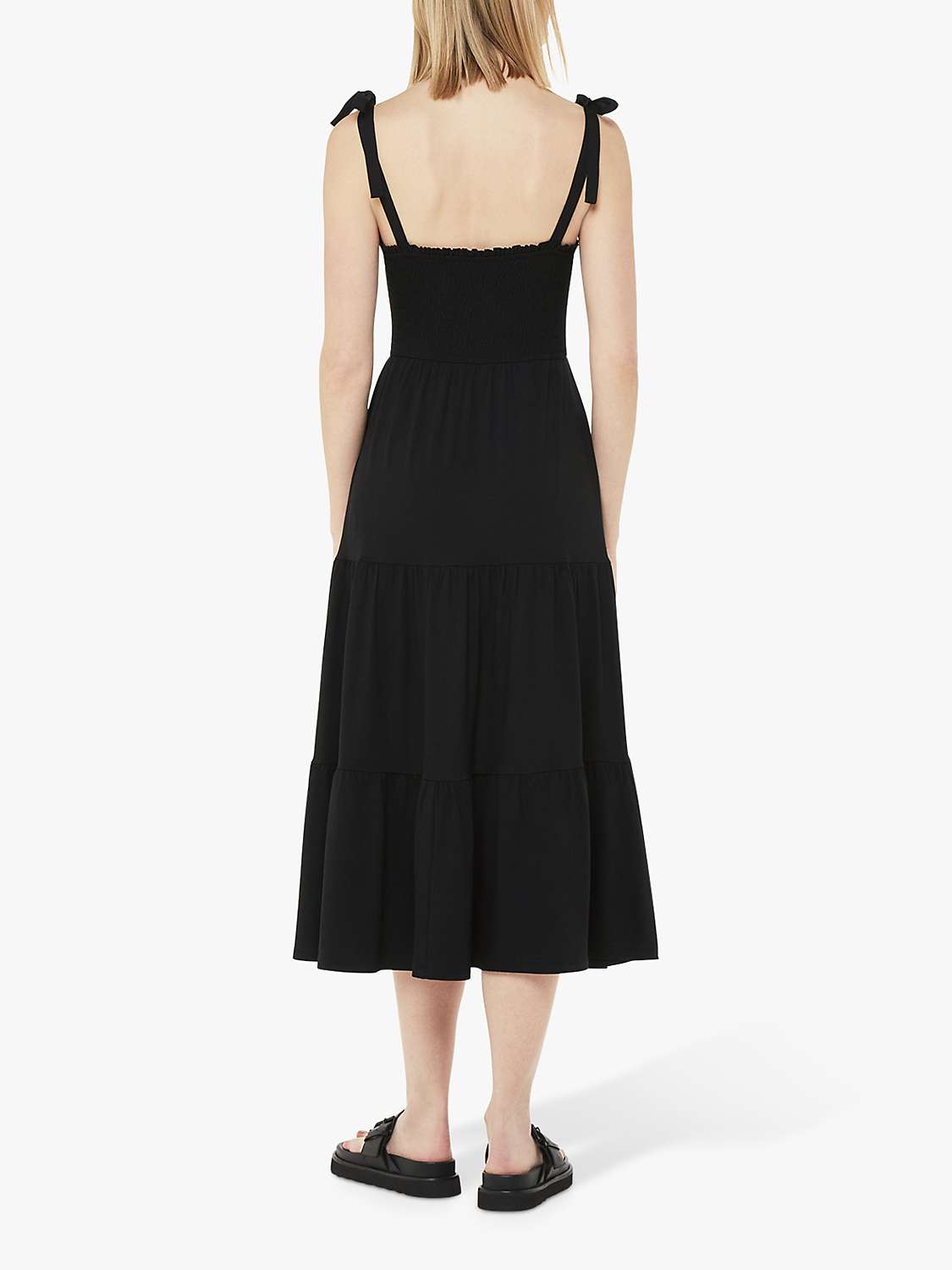 Buy Whistles Smocked Tiered Jersey Dress Online at johnlewis.com