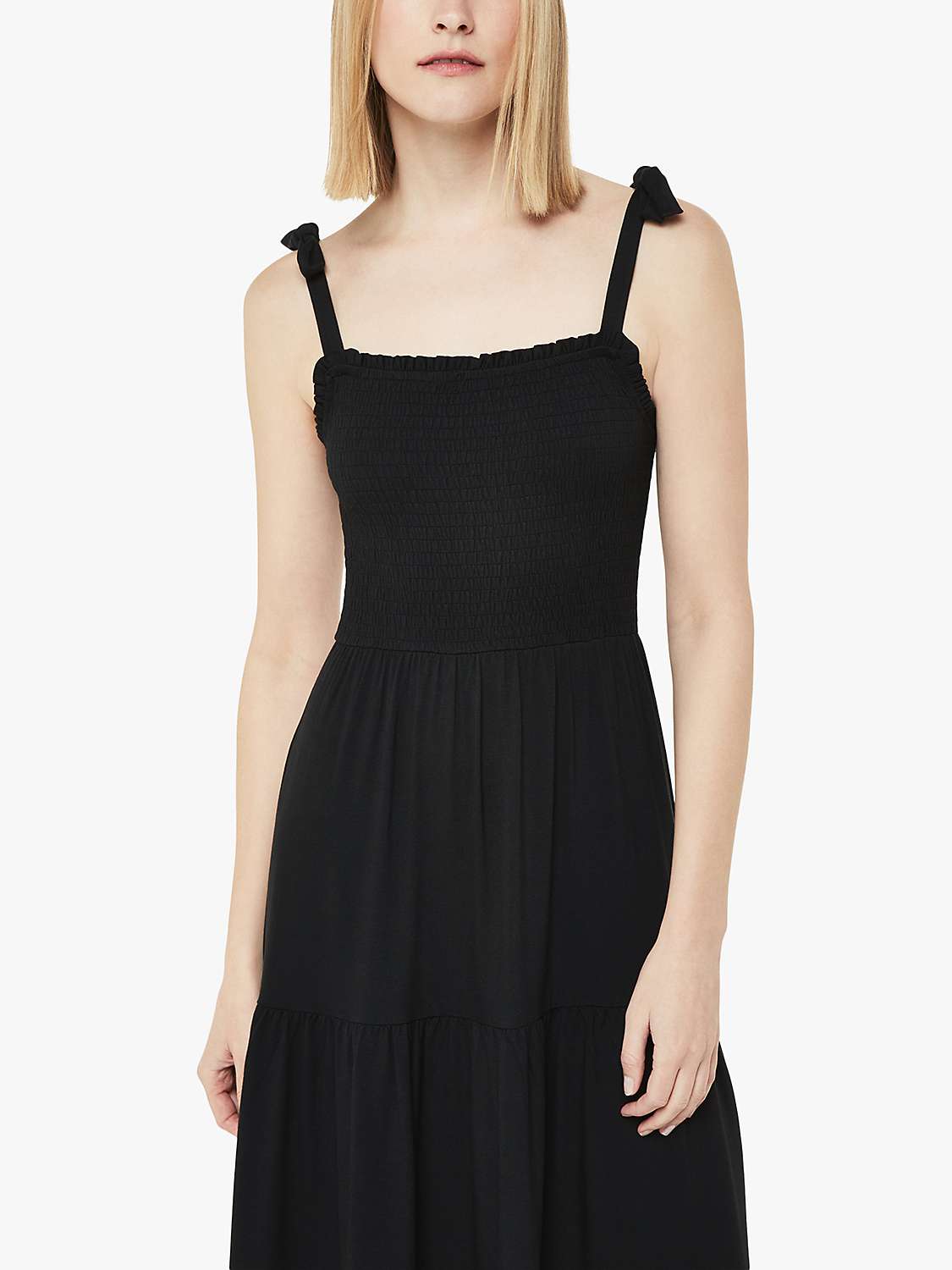 Buy Whistles Smocked Tiered Jersey Dress Online at johnlewis.com