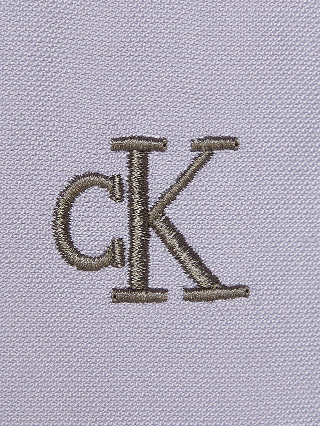 Calvin Klein Button Short Sleeve , Lavender Aura
