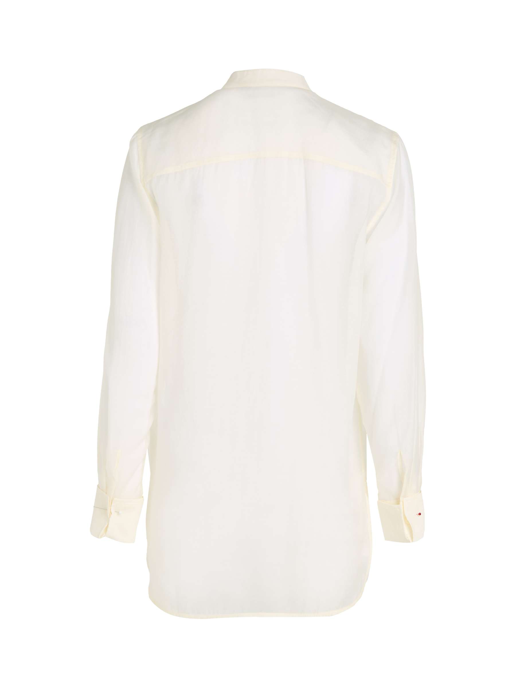 Buy Calvin Klein Pleat Shirt, Vanilla Ice Online at johnlewis.com