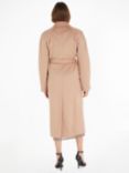 Calvin Klein Wrap Wool Cashmere Blend Coat, Roebuck