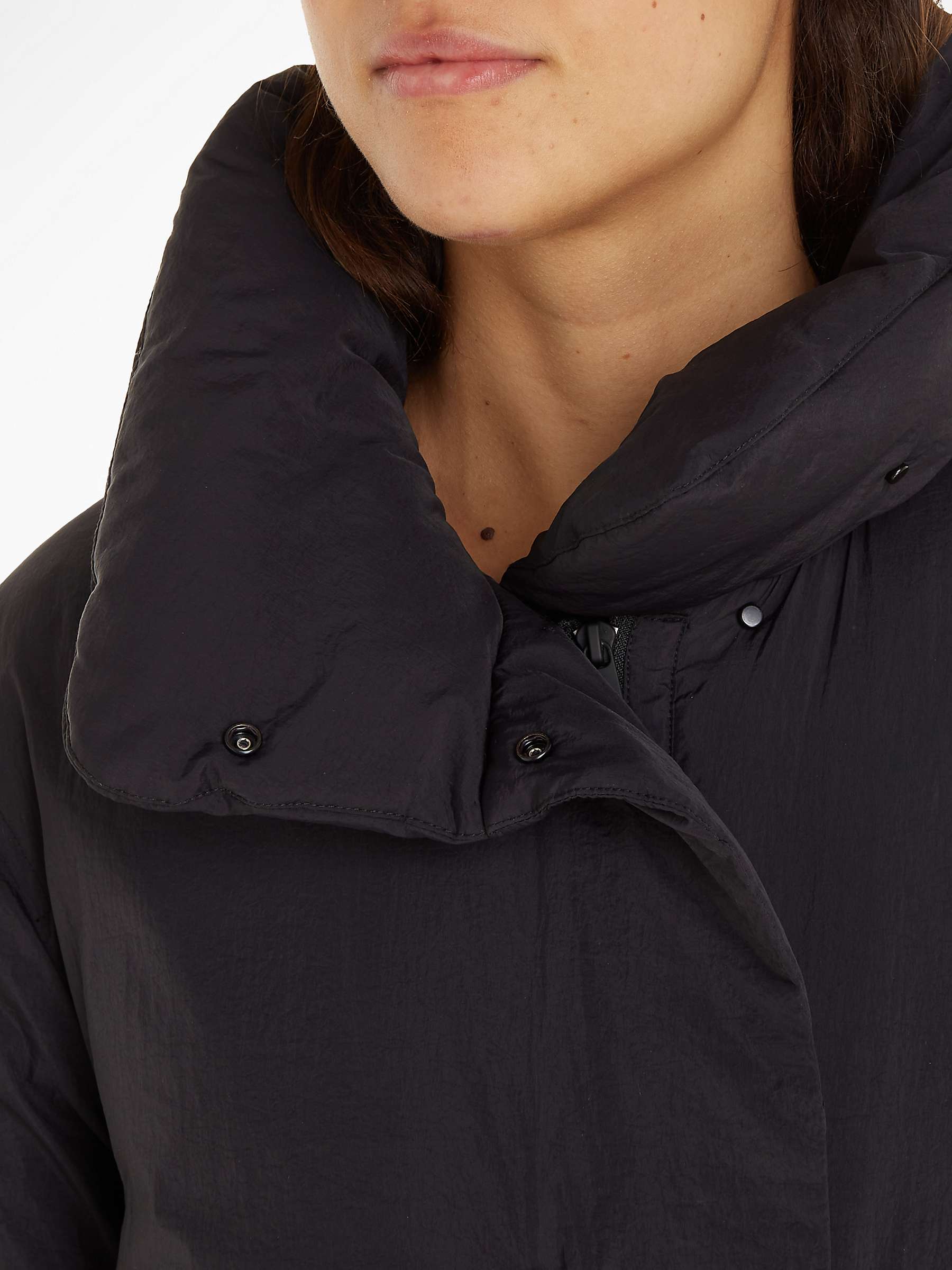 Buy Calvin Klein Wrap Belted Jacket, CK Black Online at johnlewis.com