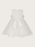 Monsoon Baby Rosanna Christening Dress, Ivory