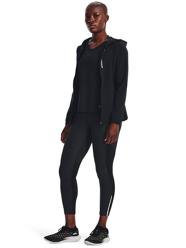 Under Armour OutRun The Storm Women's Running Jacket, Blk/Reflective/Rflc