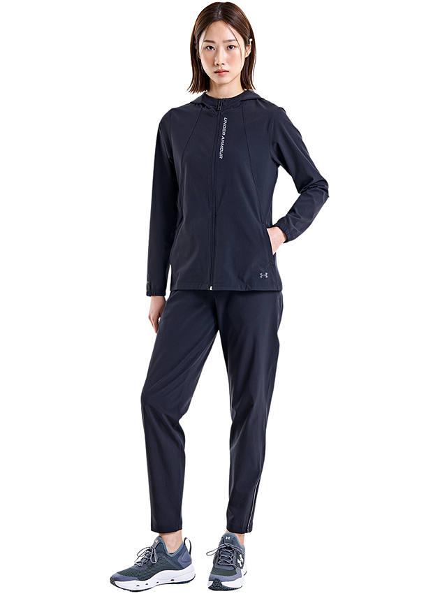 Under Armour OutRun The Storm Women's Running Jacket, Blk/Reflective/Rflc