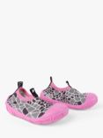 Turtl Kids' Recycled Aqua Shoes, Print/Pink