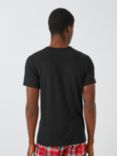 John Lewis Short Sleeve Thermal T-Shirt, Pack of 2, Black