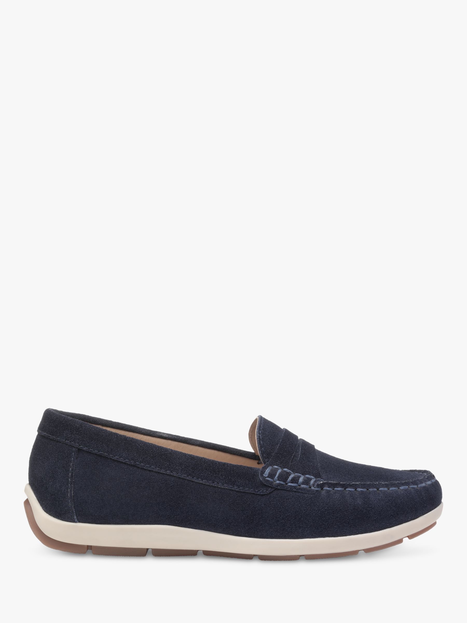 Hotter Pier Loafers, Navy at John & Partners