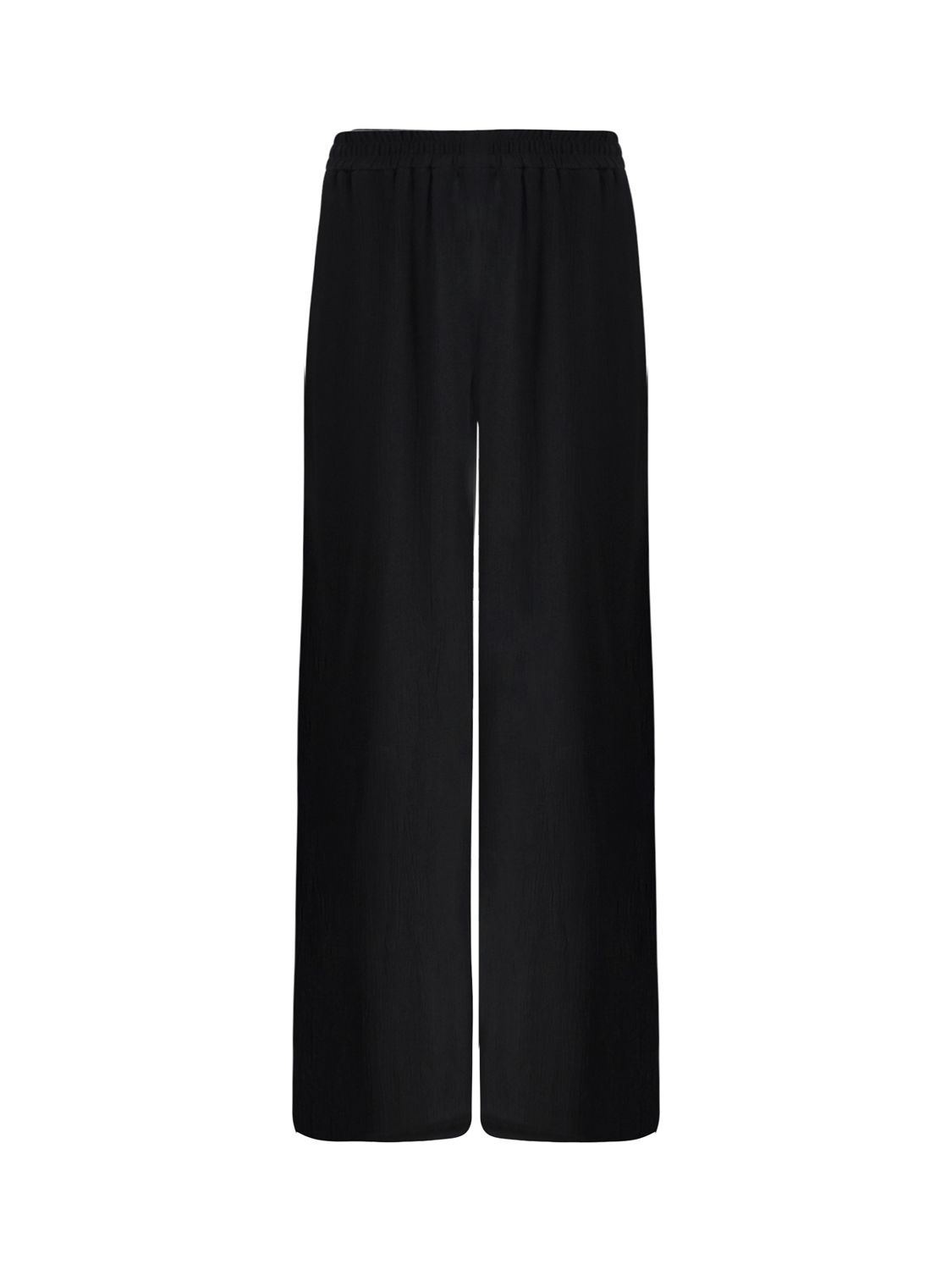 Ro&Zo Elasticated Waist Trousers, Black at John Lewis & Partners