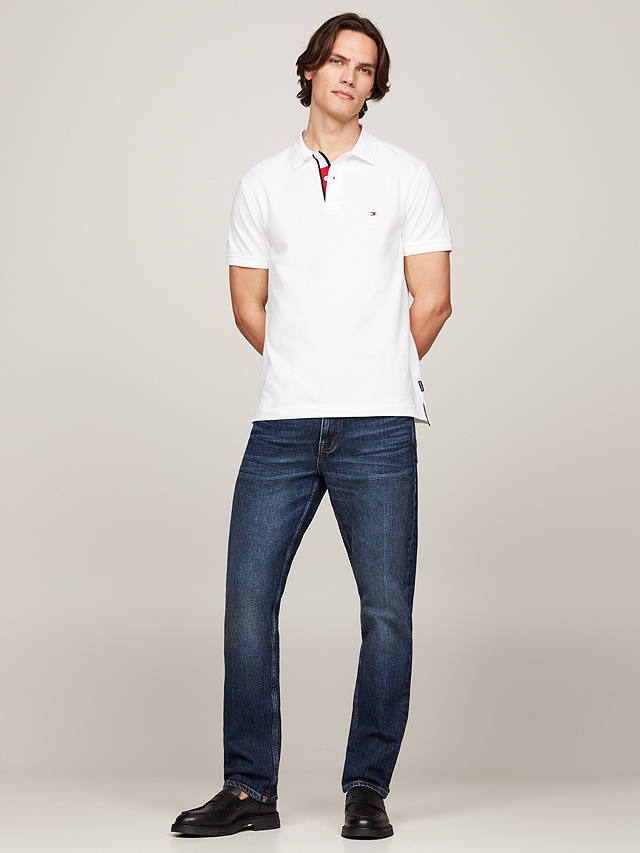 Tommy Hilfiger Regular Fit Polo Shirt, White