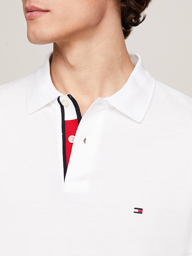 Tommy Hilfiger Regular Fit Polo Shirt, White