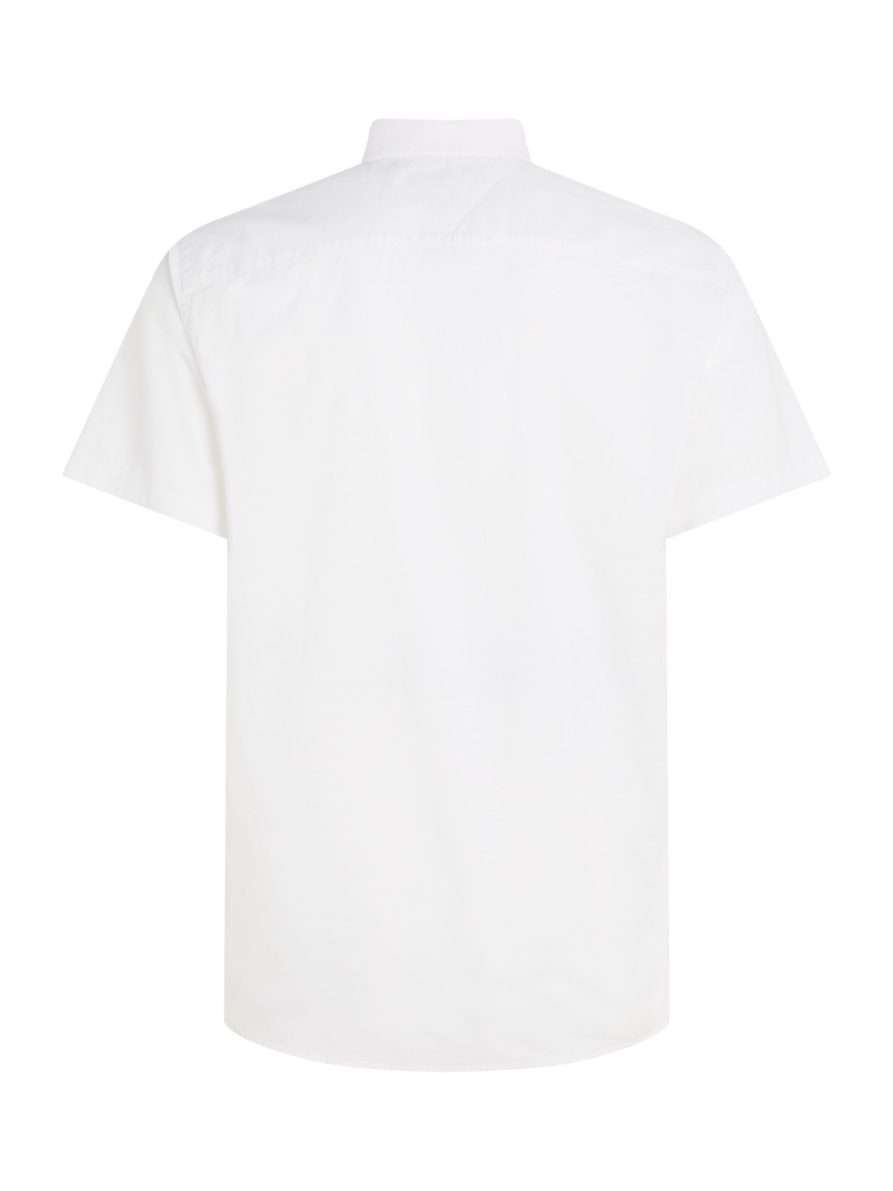Tommy Hilfiger Linen Short Sleeve Shirt, White