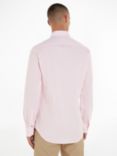 Tommy Hilfiger Flex Collar Slim Fit Stripe Shirt, Pink/White