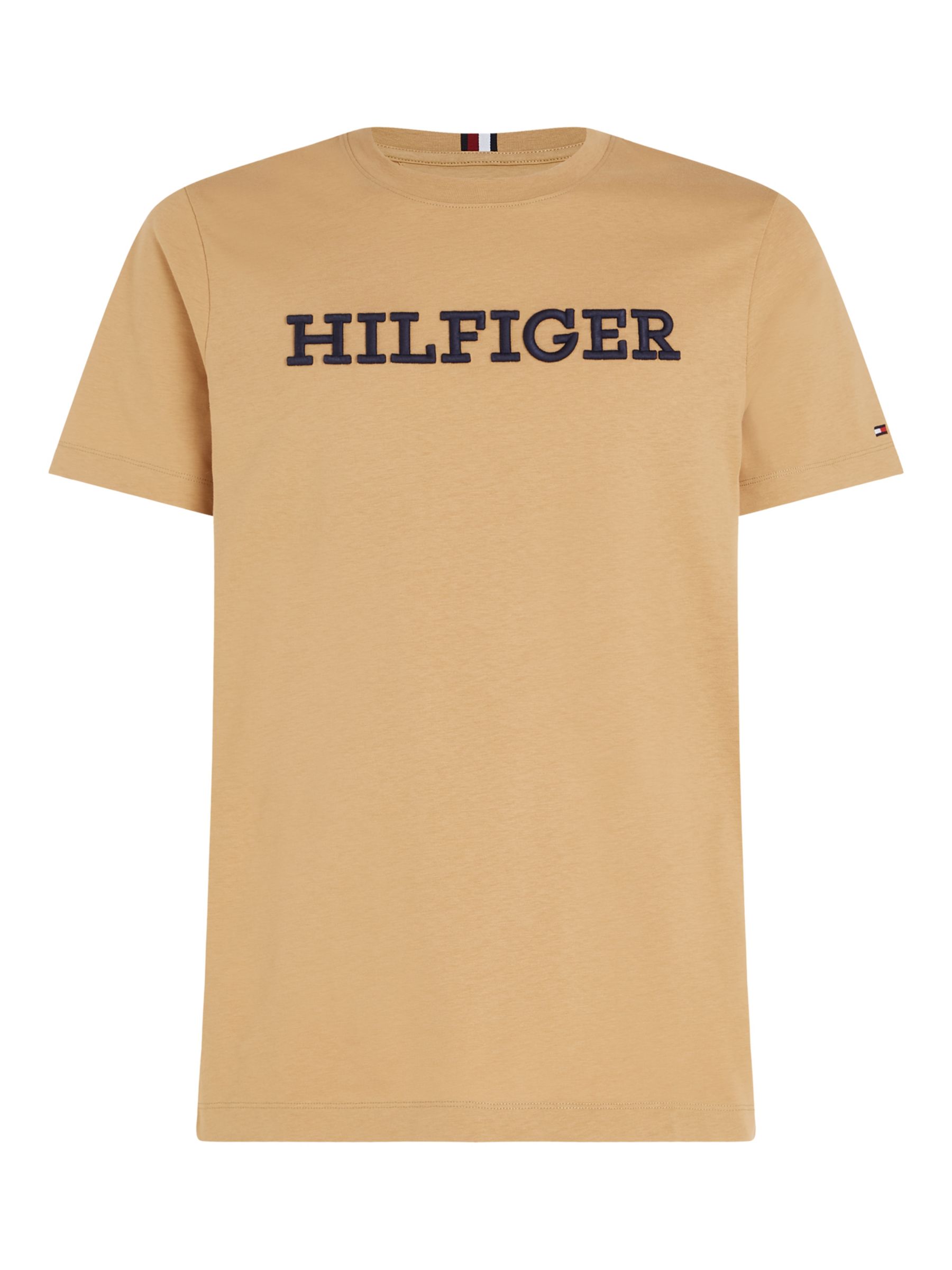 Tommy Hilfiger Monotype Graphic T-Shirt, Classic Khaki, S
