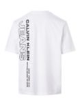 Calvin Klein Jeans NYC Print T-Shirt, Bright White, Bright White