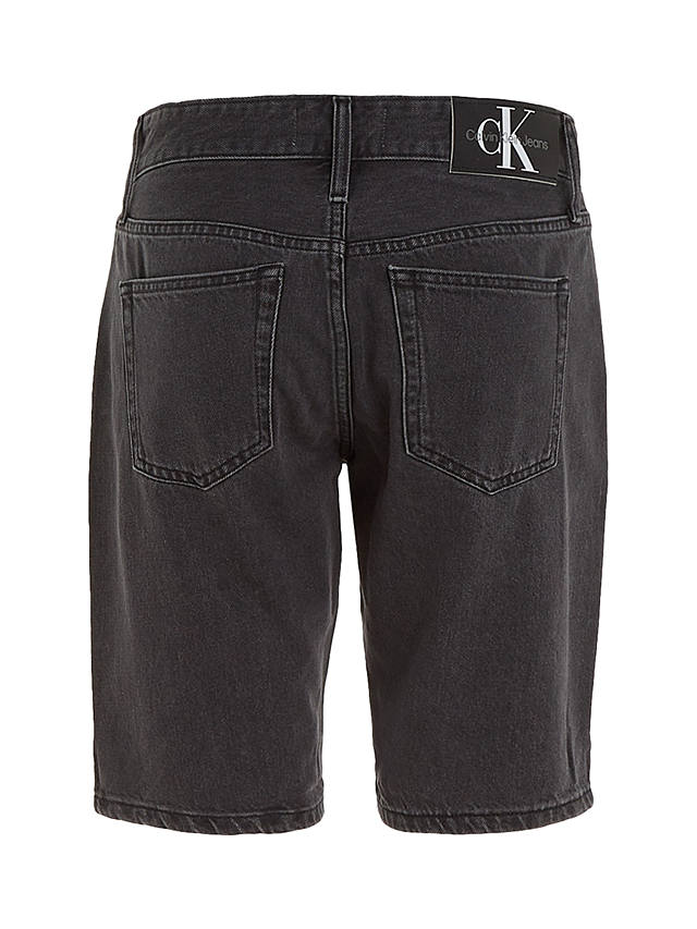Calvin Klein Jeans Regular Denim Shorts, Black
