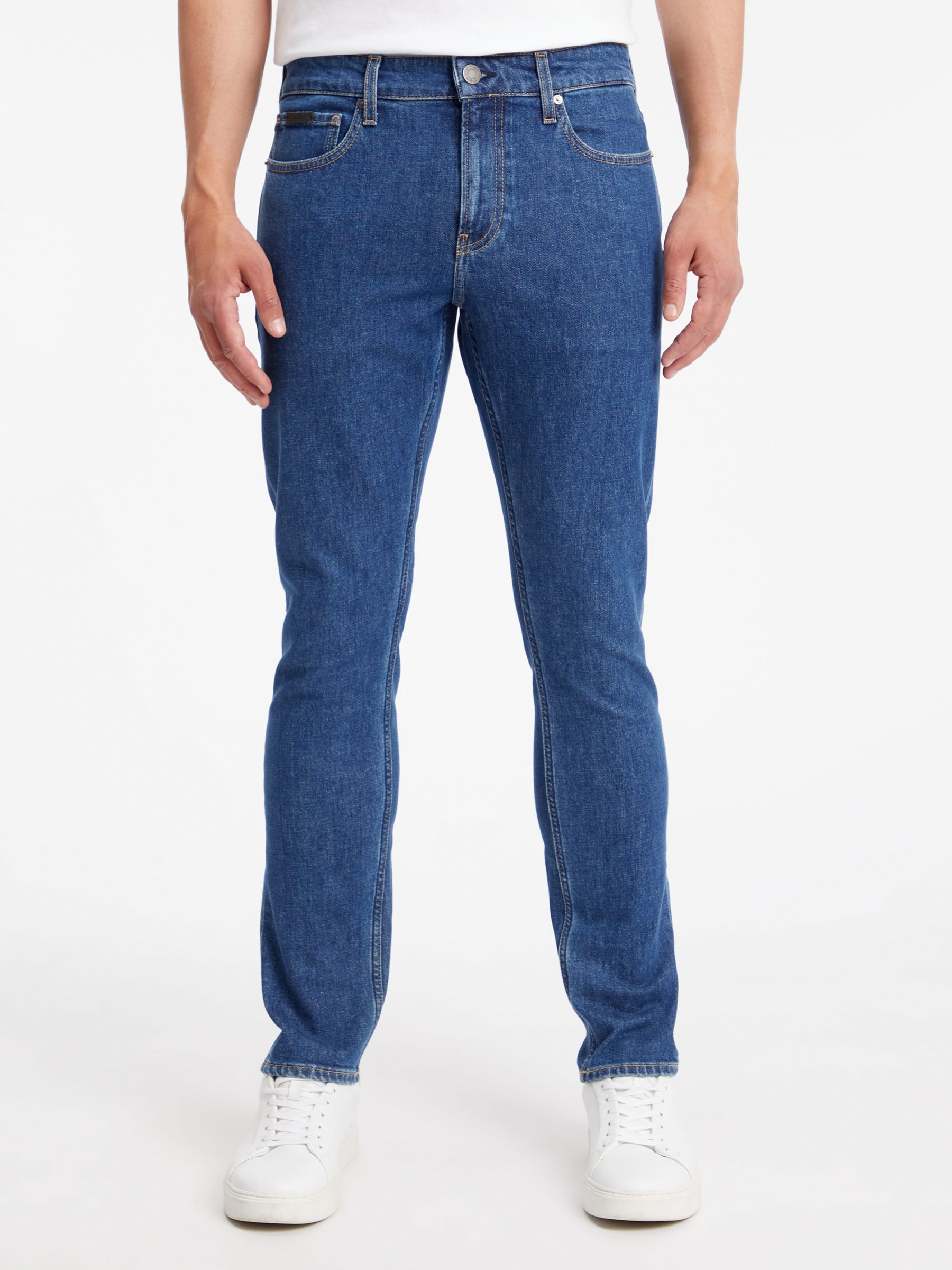Calvin Klein Slim Fit Jeans, Denim Dark, 28S