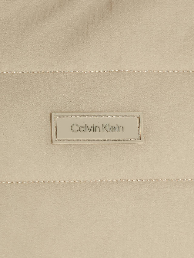 Calvin Klein Crinkle Quilted Gilet, Clay