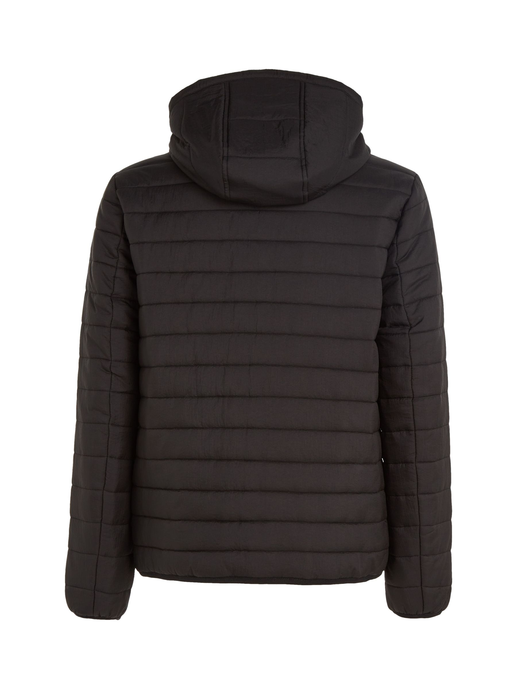 Calvin Klein Quilted Crinkle Jacket, Black, S