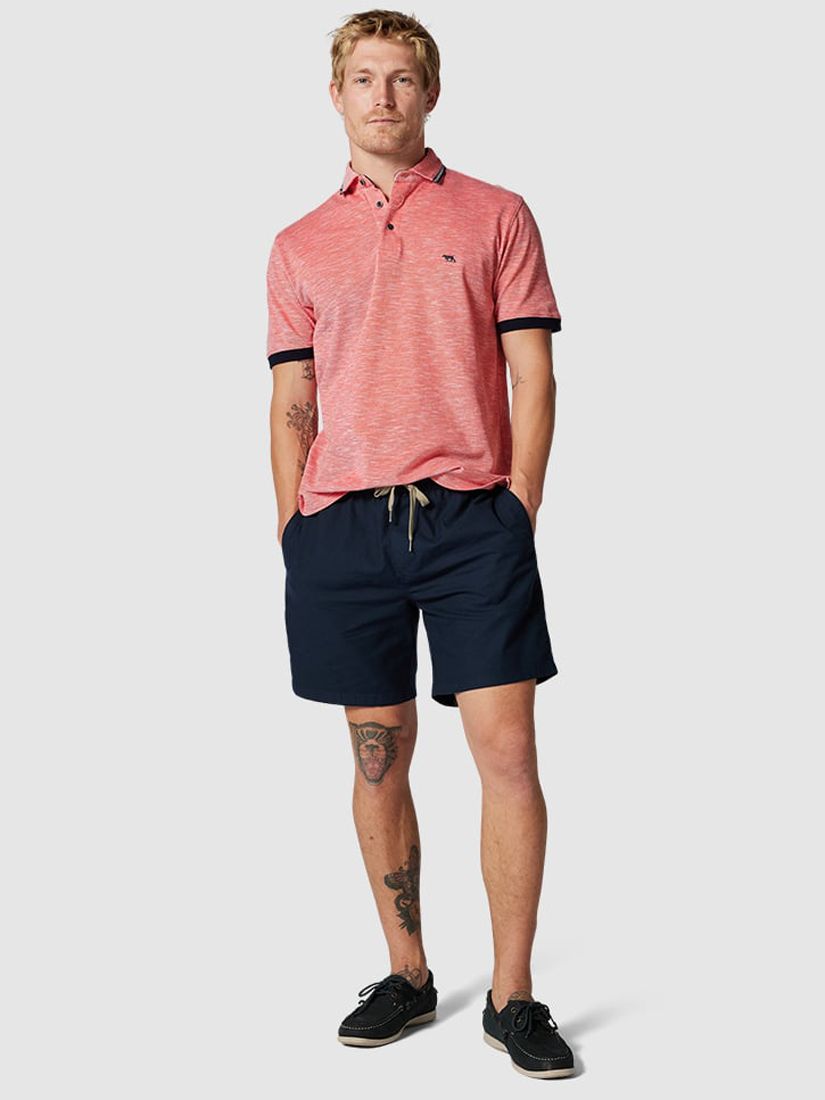 Rodd & Gunn Palm Heights Polo Shirt, Tangerine at John Lewis & Partners