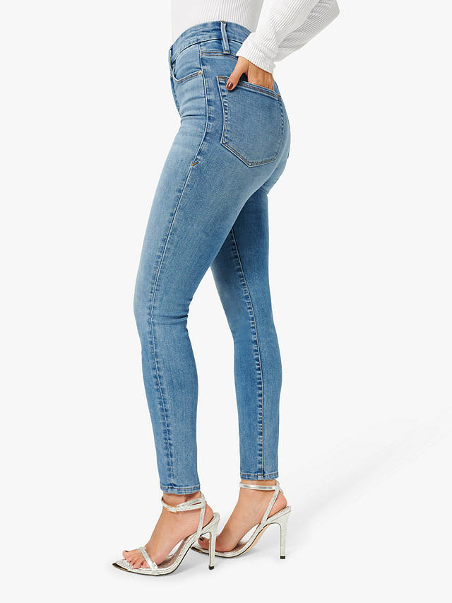 Good American Good Waist Skinny Jeans, Blue 796