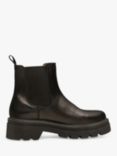 SHOE THE BEAR Sanna Chunky Sole Leather Chelsea Boots, Black