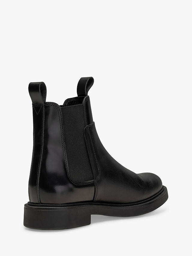 SHOE THE BEAR Thyra Leather Chelsea Boots, Black at John Lewis & Partners