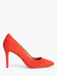 John Lewis Blaize Suede Stiletto Heel Pointed Toe Court Shoes
