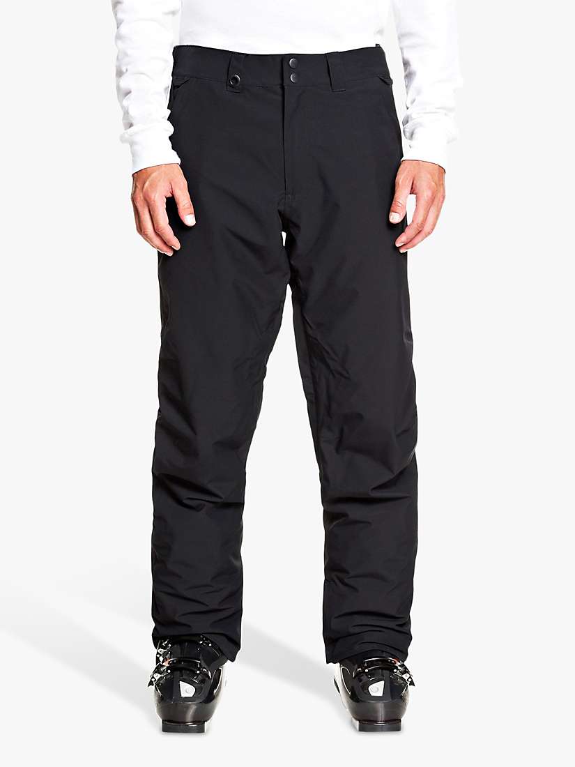Quiksilver Esta Ski Trousers, True Black at John Lewis & Partners