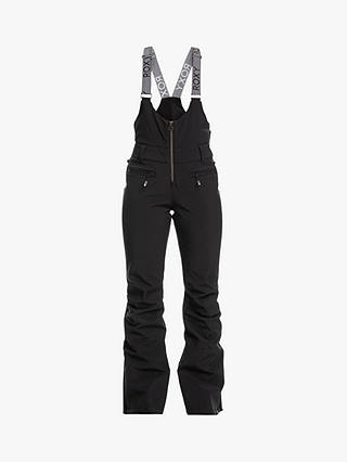 Roxy Technical Snow Bib Ski Trousers, True Black
