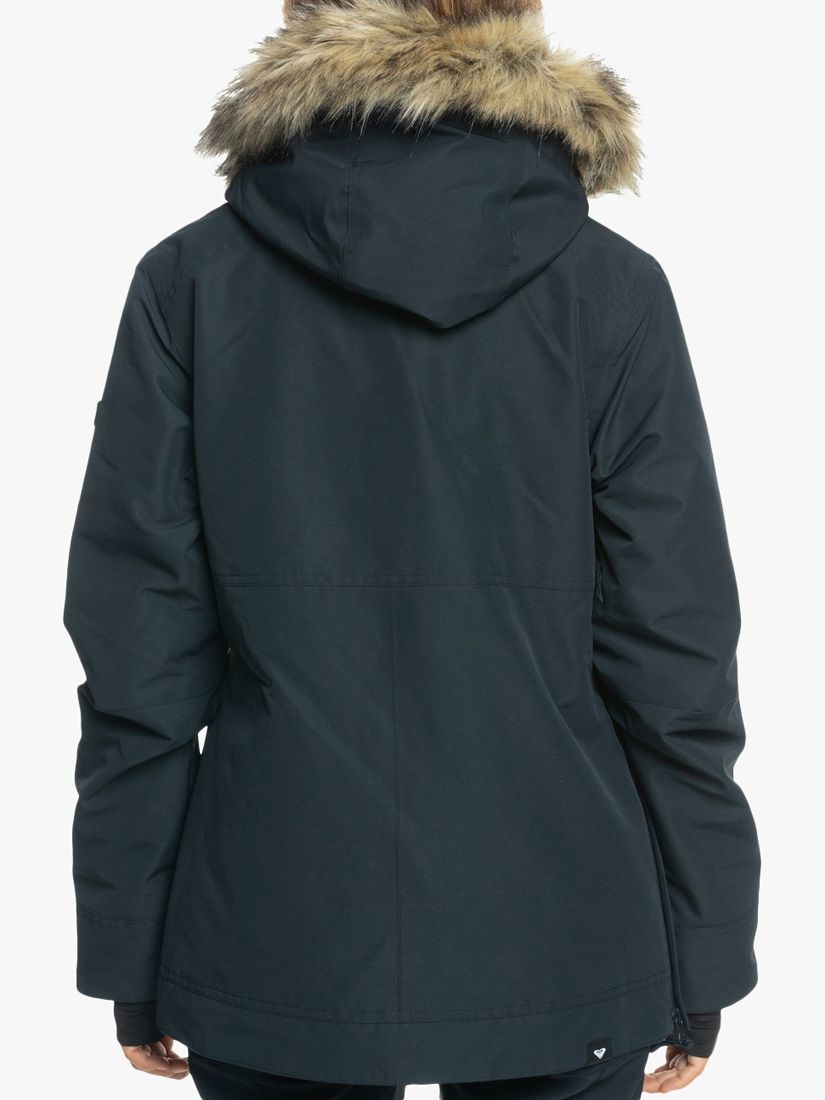 Roxy Women's Shelter Technical Snow Jacket, True Black at John Lewis ...