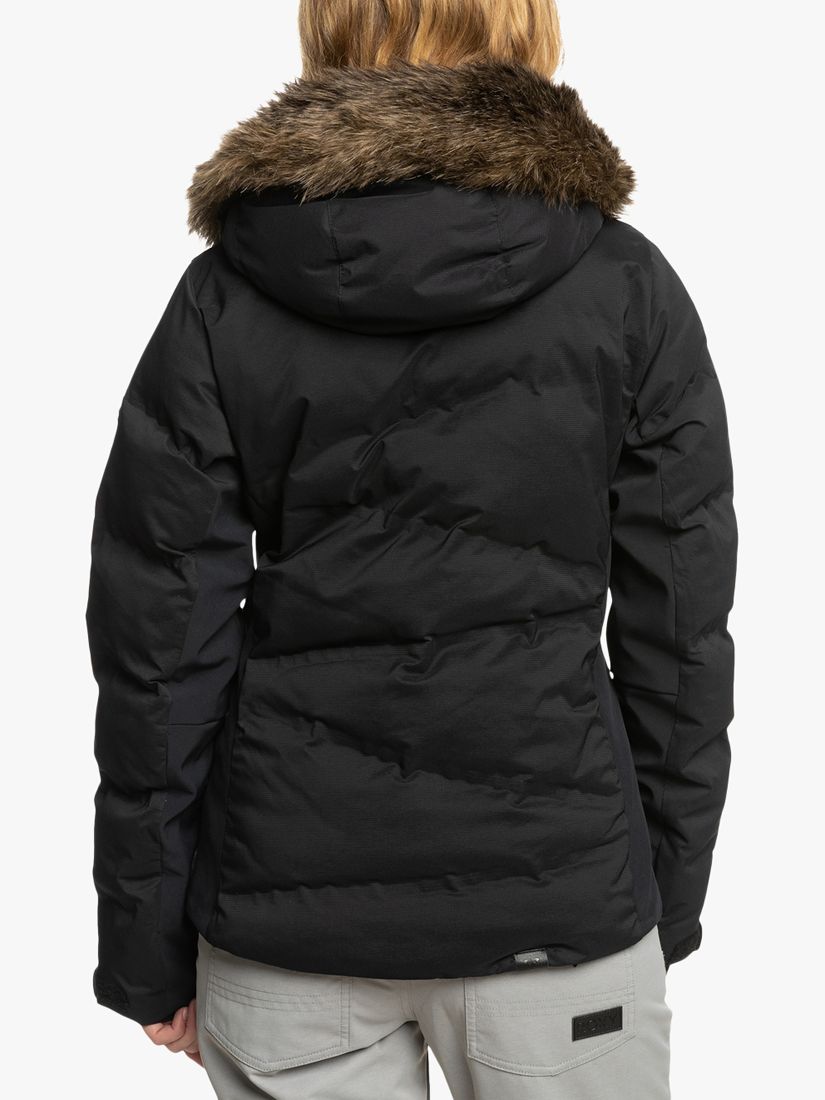 Buy Roxy Women's Snowstorm Technical Snow Jacket, True Black Online at johnlewis.com