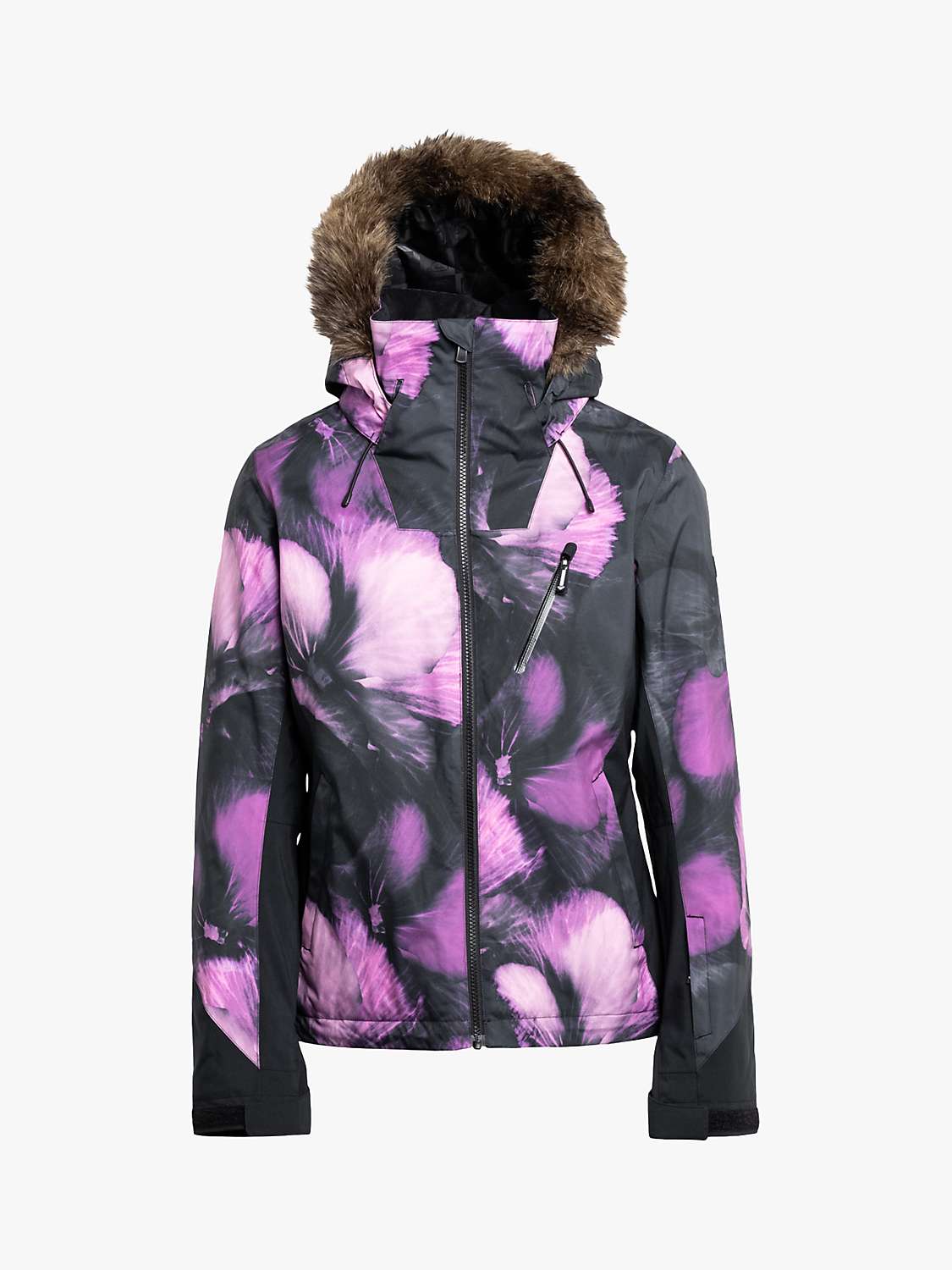 Buy Roxy Women's Jet Ski Jacket, Black Pansy Online at johnlewis.com