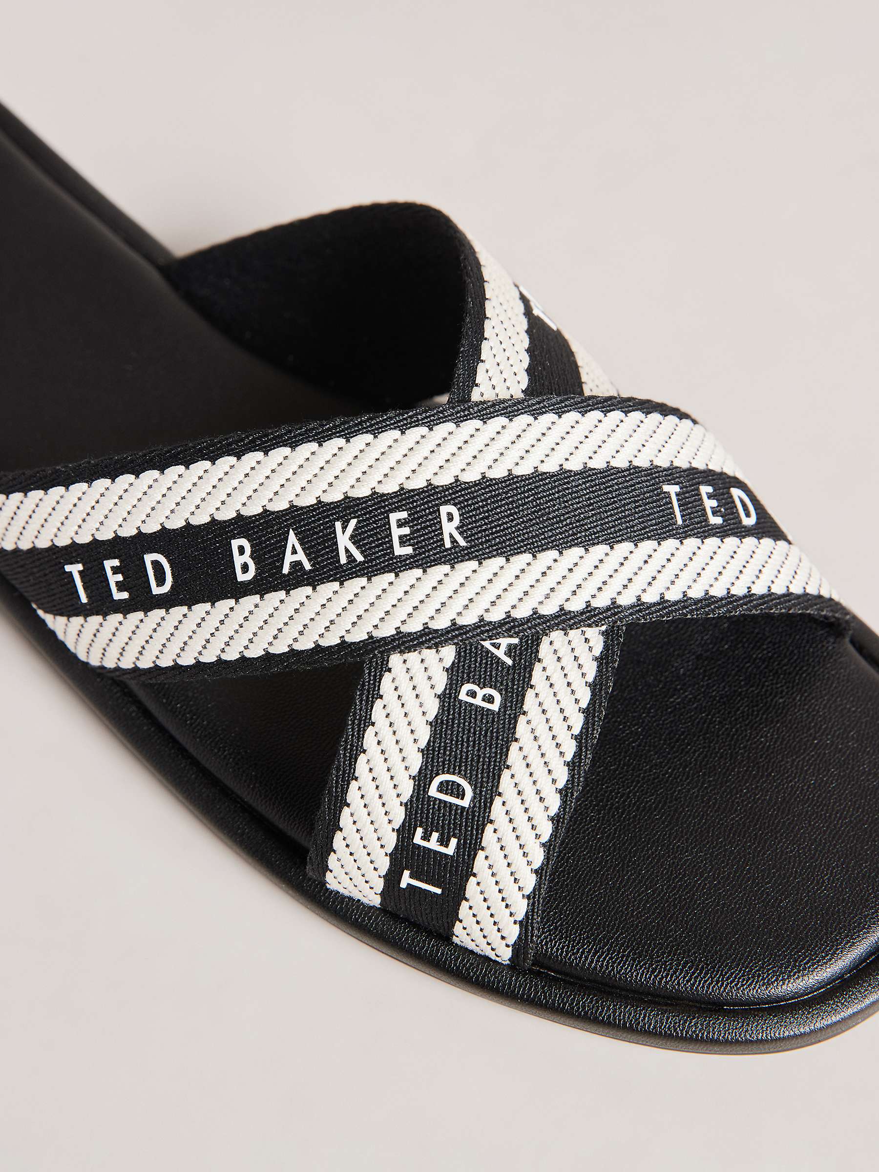 Buy Ted Baker Ashika Webbing Strap Sandals Online at johnlewis.com