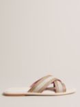 Ted Baker Ashika Webbing Strap Sandals, Ivory