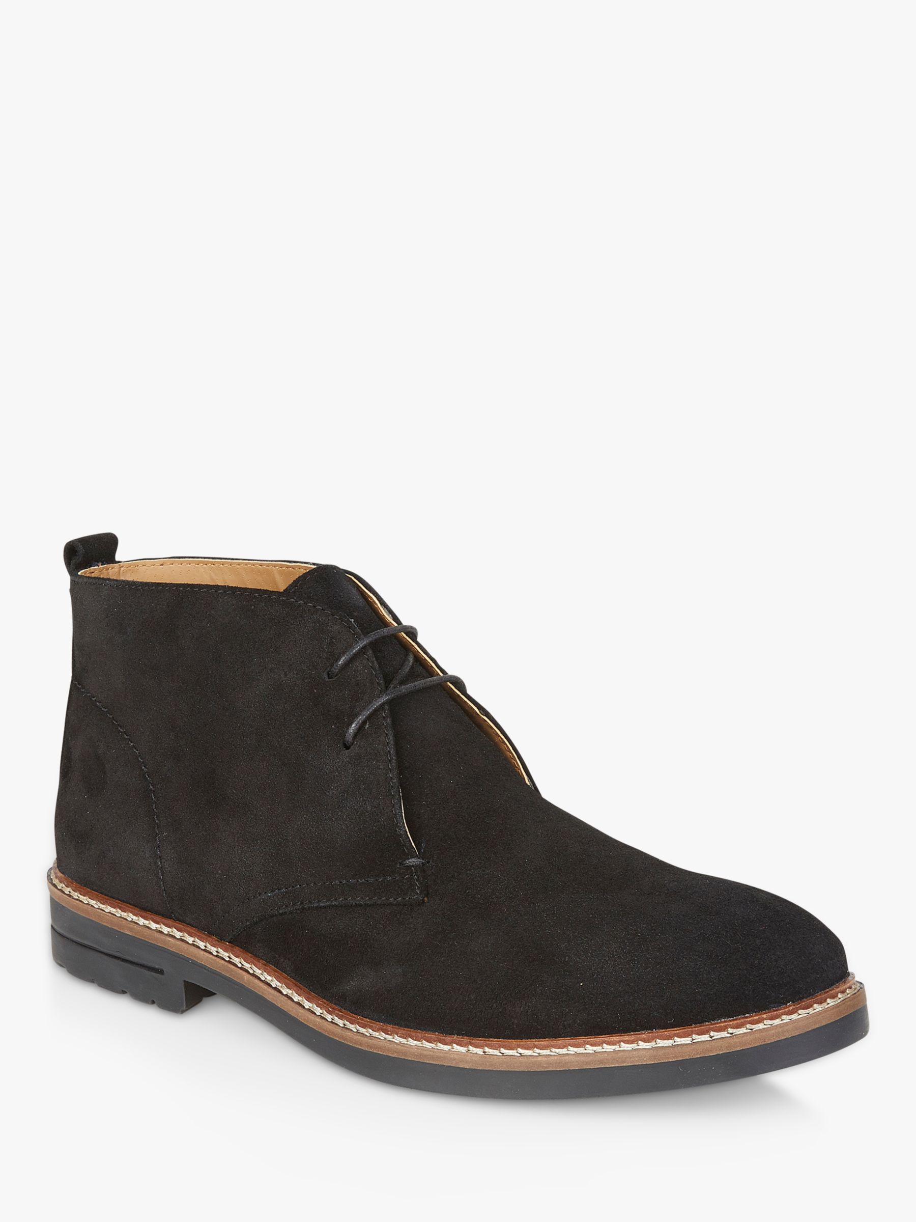 Silver Street London Wicked Suede Chukka Boots, Black