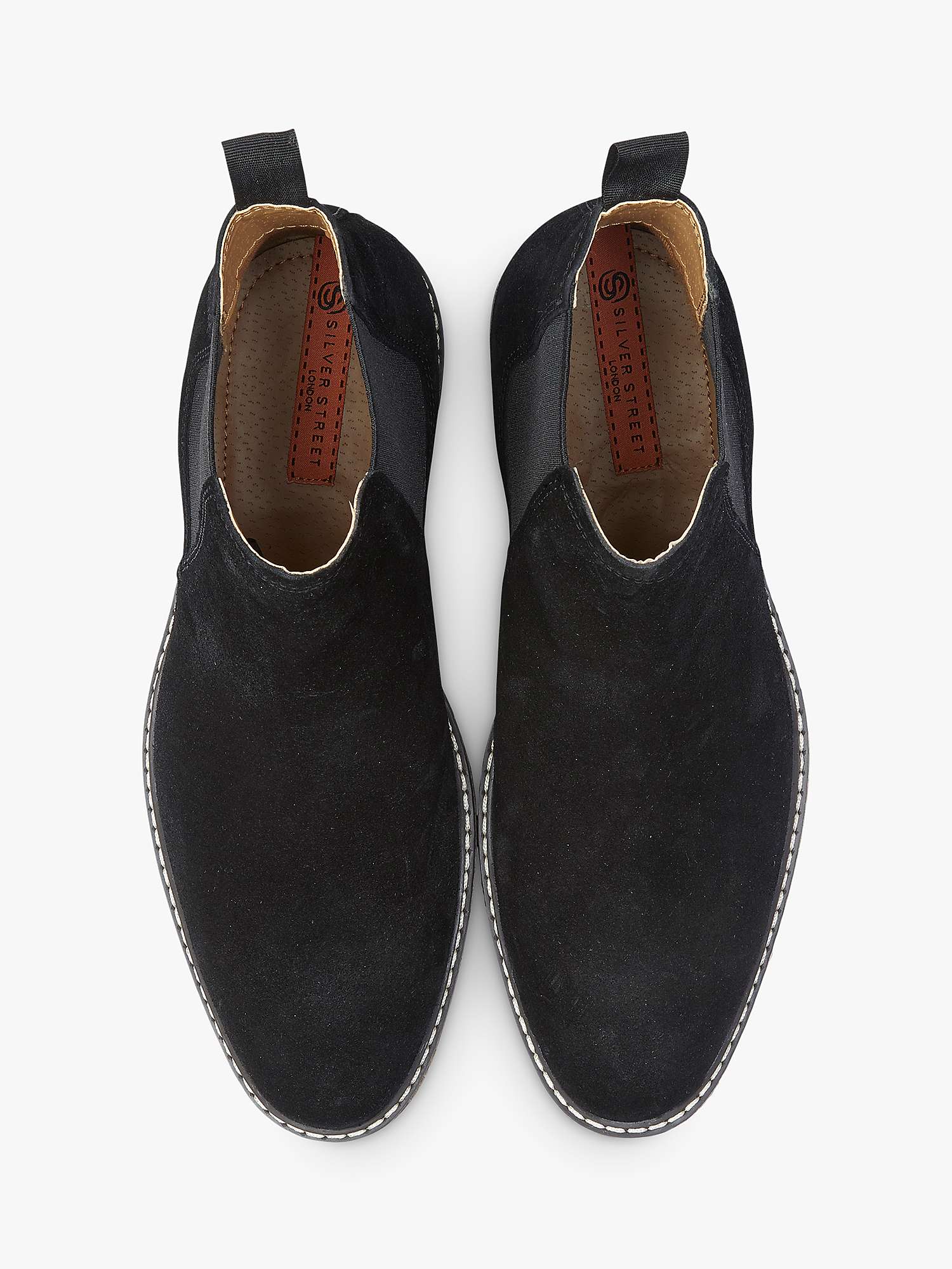 Buy Silver Street London Pimlico Suede Chelsea Boots Online at johnlewis.com