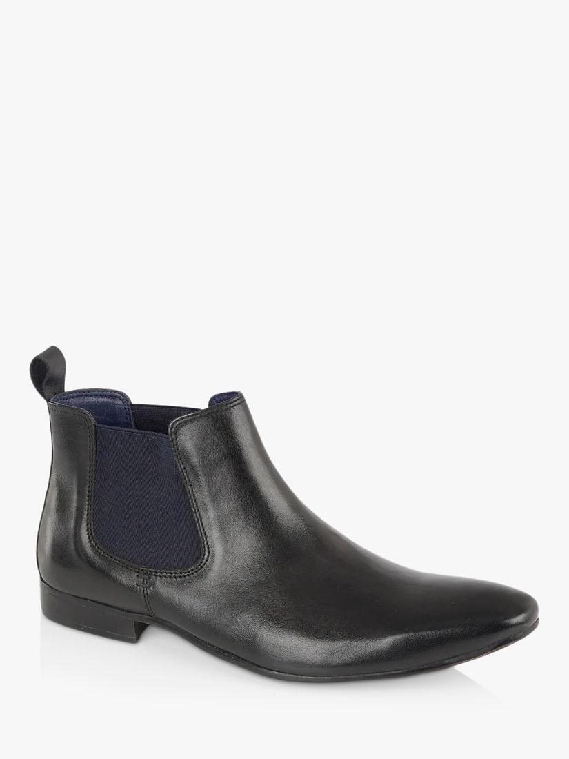 Silver Street London Carnaby Leather Chelsea Boots, Black, 7