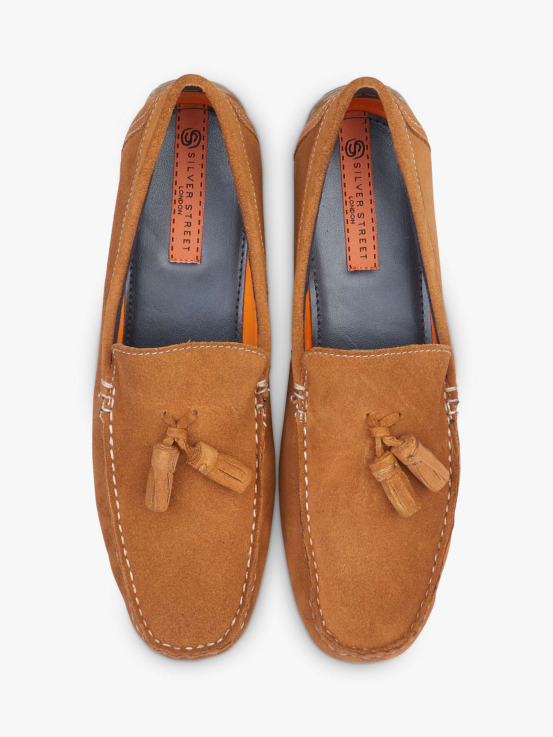 Buy Silver Street London Monza Suede Loafers Online at johnlewis.com