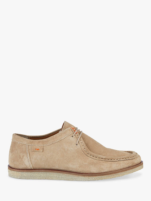 Silver Street London Sydney Suede Moccasin Boots, Sand