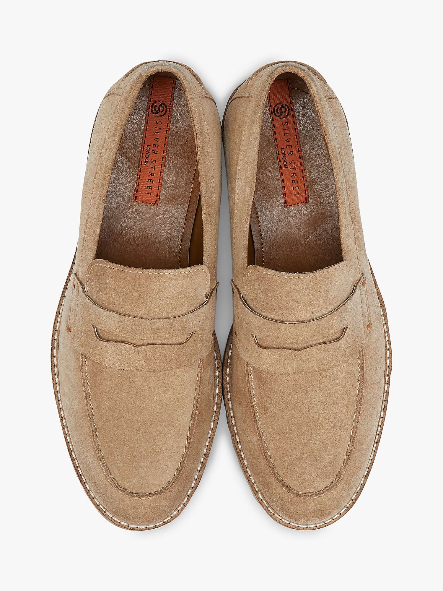 Buy Silver Street London Louisville Suede Loafers Online at johnlewis.com