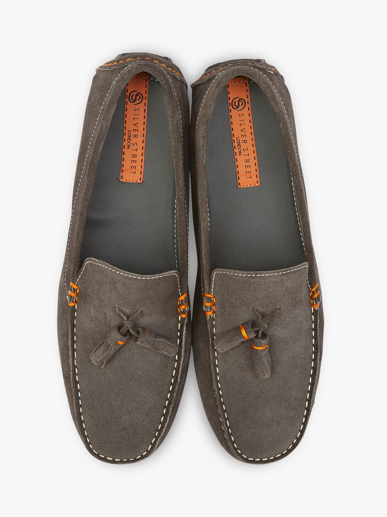 Buy Silver Street London Jackson Suede Loafers Online at johnlewis.com