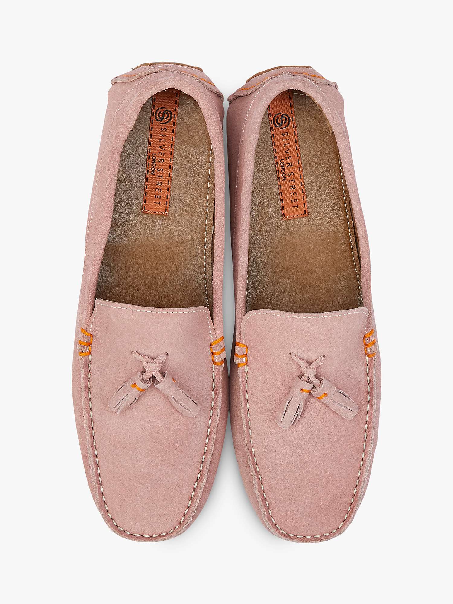 Buy Silver Street London Jackson Suede Loafers Online at johnlewis.com