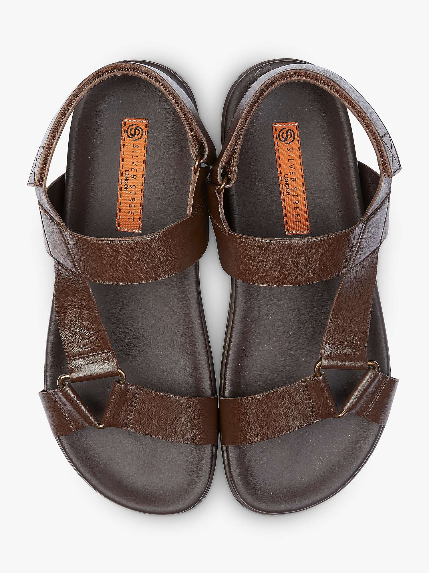 Buy Silver Street London Santa Fe Leather Sandals Online at johnlewis.com