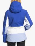 Roxy Women's Peakside Technical Snow Jacket, Bluing